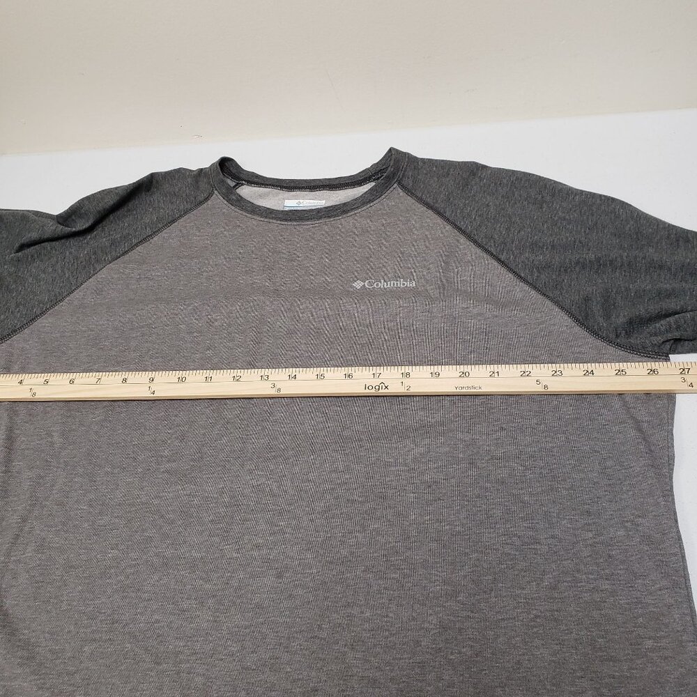 Columbia Mens Raglan Long Sleeve Shirt Size XXL - Picture 7 of 8